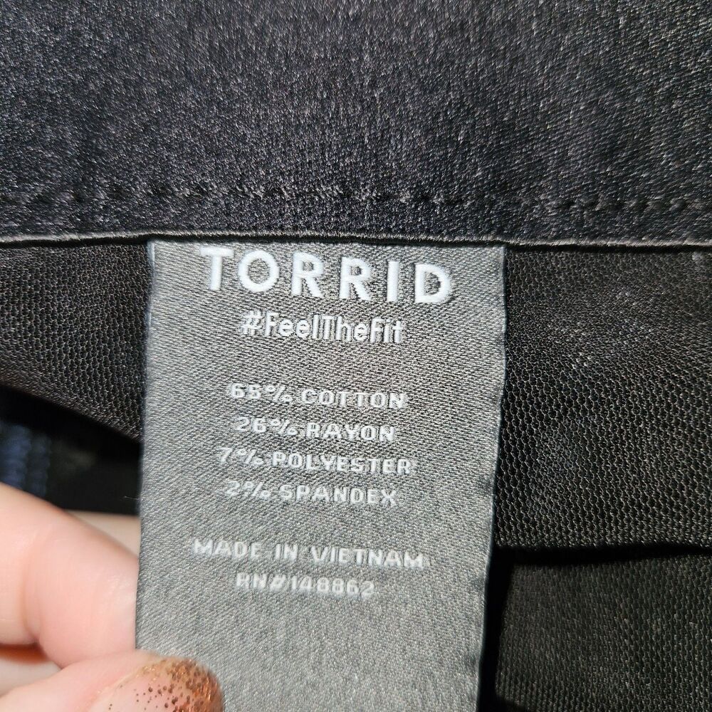 TORRID Premium Stretch Classic Straight Leg Comfort 14R - Picture 6 of 6